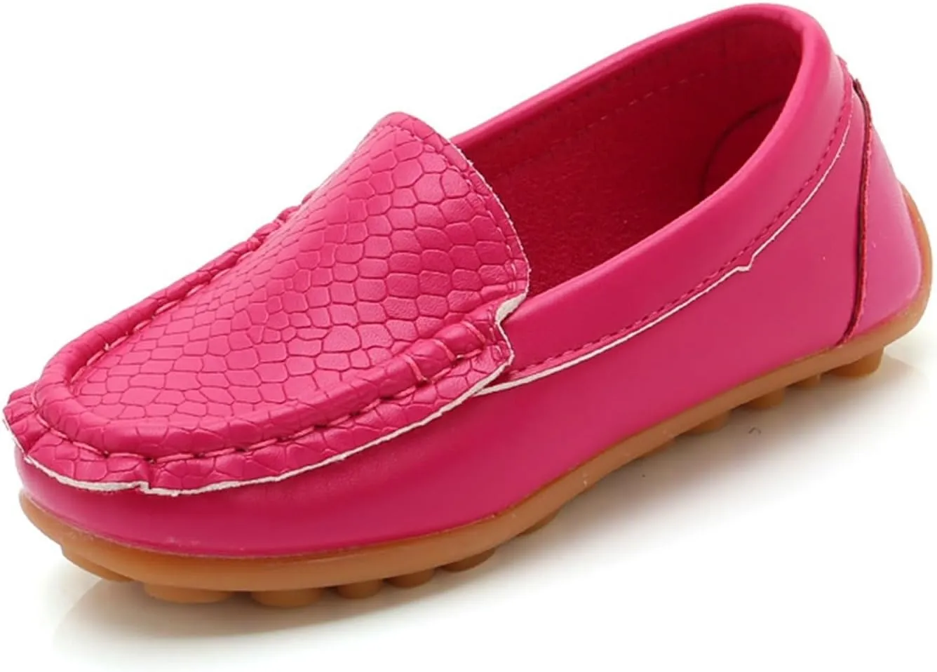 Kids Baby Leather Slip On Flat Shoes Sneaker Toddler Girls Boys Soft Sole Ankle Casual Sport Shoes Outdoor Walking Shoes