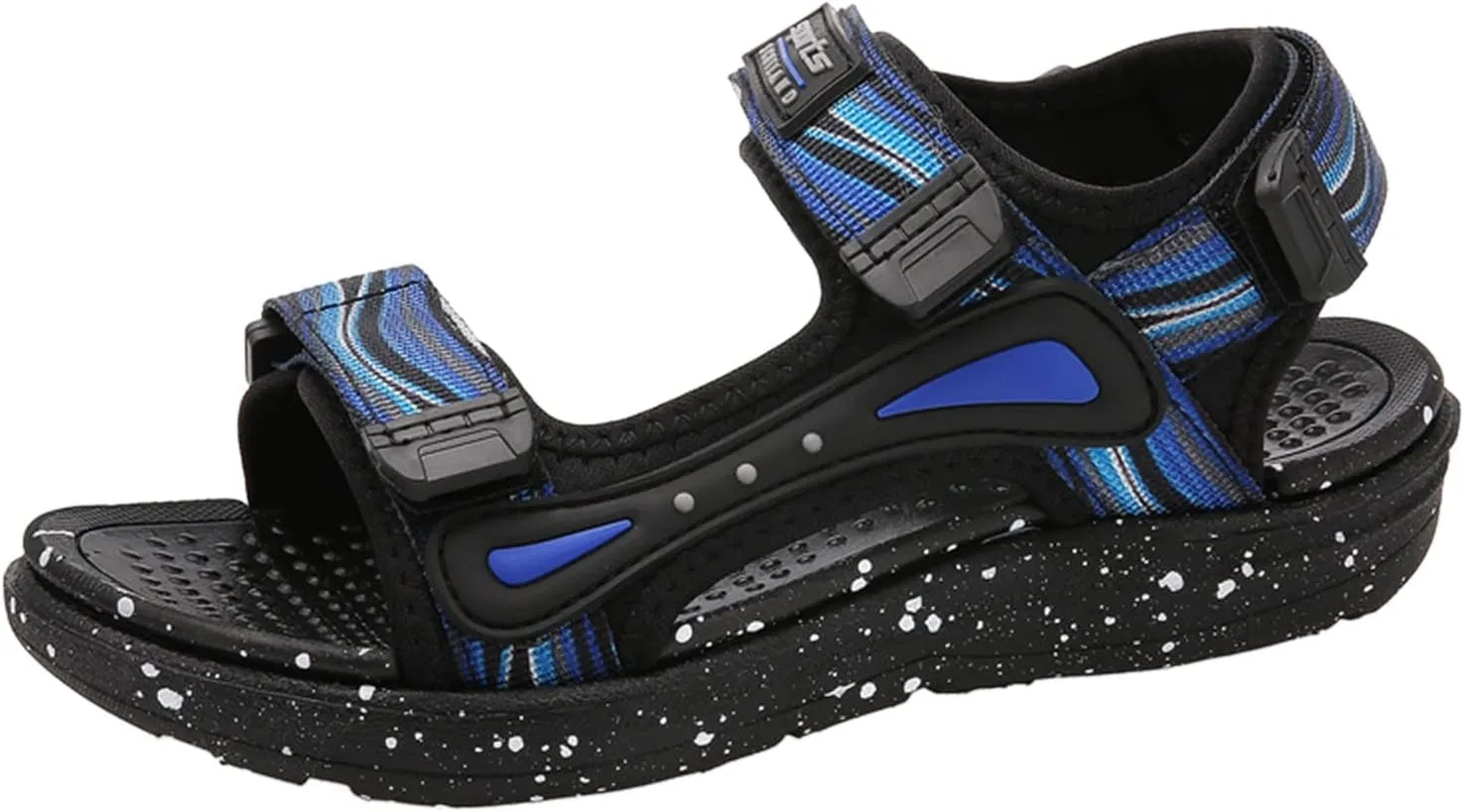 Kids Boys Summer Sports Sandals Outdoor Hiking Beach Open Toe Lightweight Breathable Non Slip Casual Walking Shoes