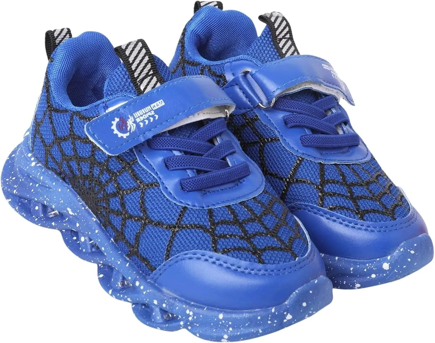 Kids Light Up Shoes Baby Toddler Boys Trainers Luminous Flashing Cartoon Athletic Running Sport Sneaker