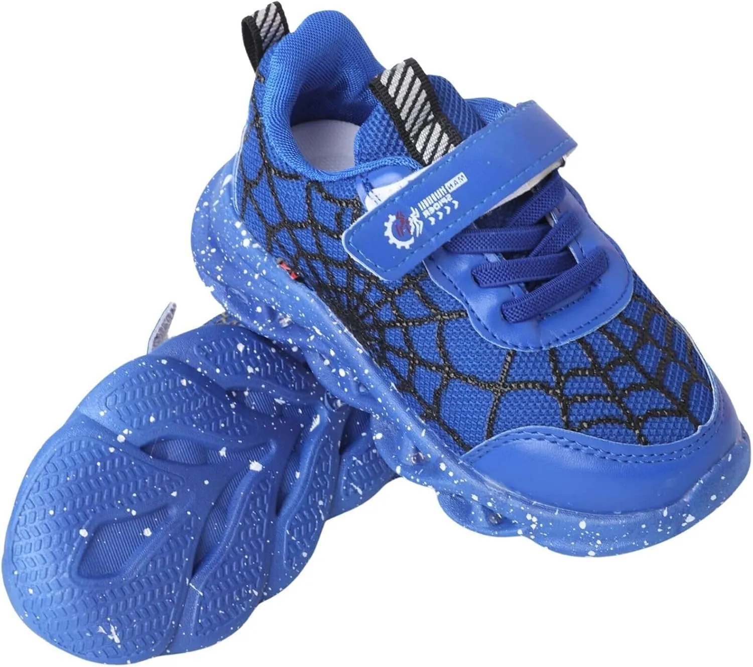 Kids Light Up Shoes Baby Toddler Boys Trainers Luminous Flashing Cartoon Athletic Running Sport Sneaker