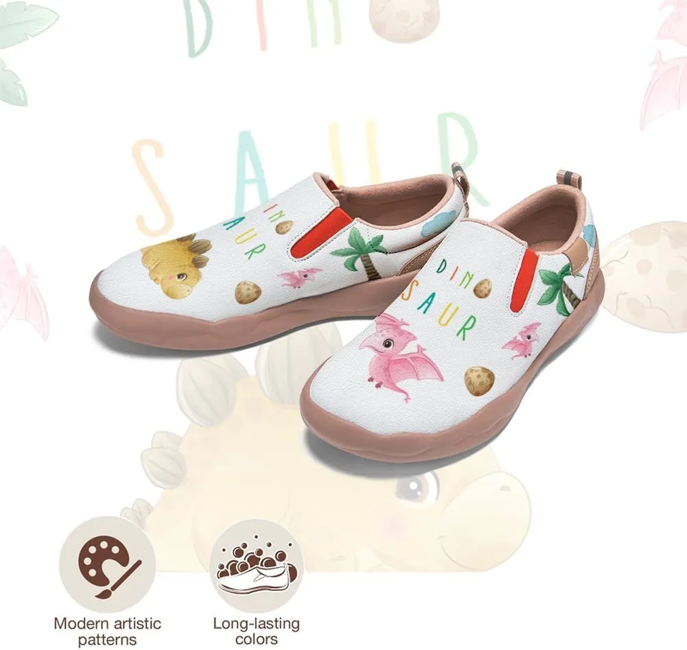 Kids Shoes Slip on Casual Loafers Boys Girls Art Painted Comfortable Fashion Walking Sneakers