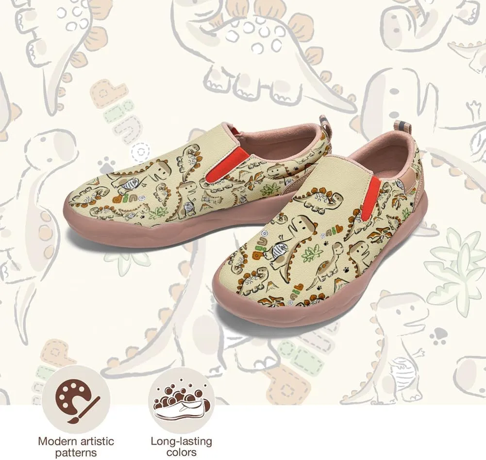 Kids Shoes Slip on Casual Loafers Boys Girls Art Painted Comfortable Fashion Walking Sneakers