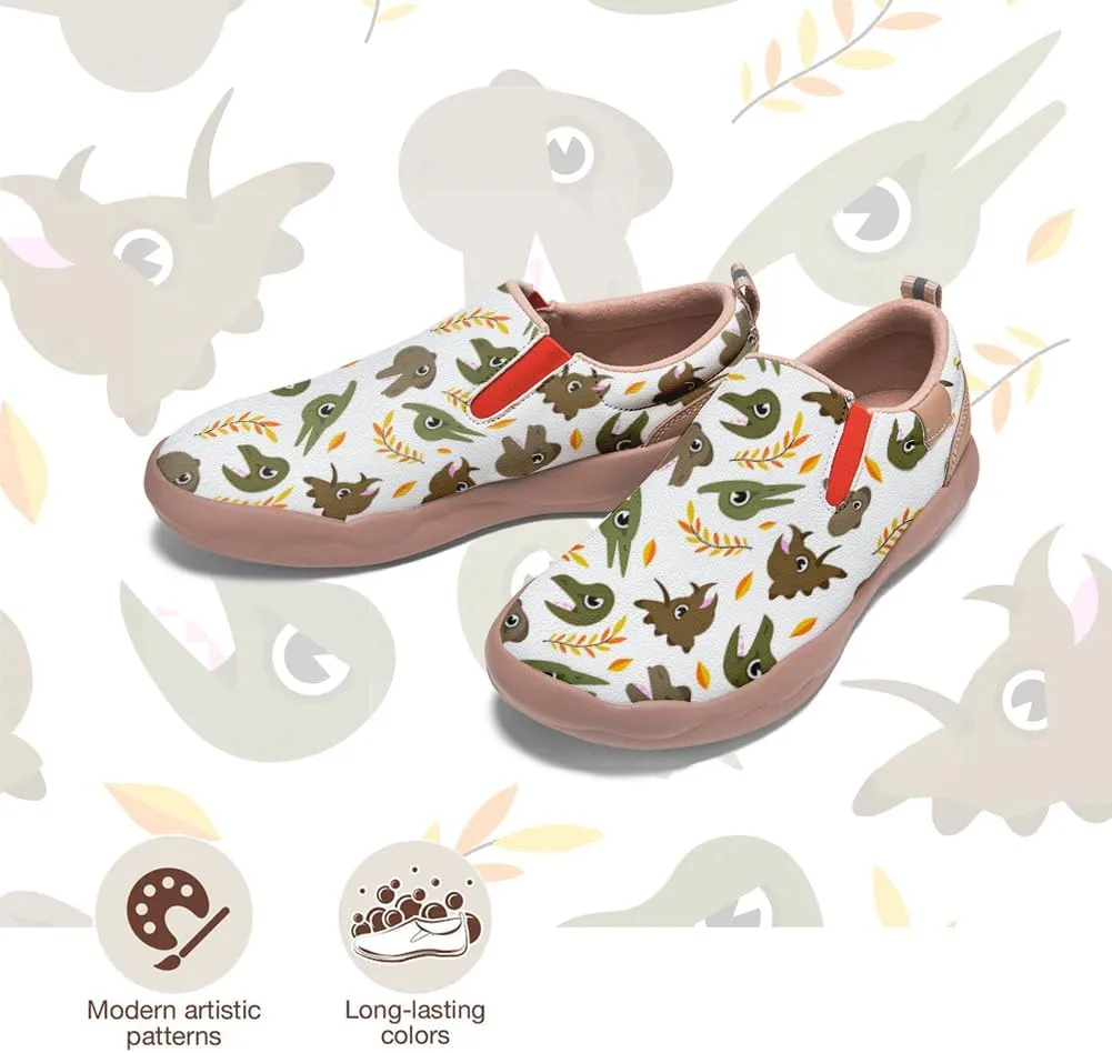 Kids Shoes Slip on Casual Loafers Boys Girls Art Painted Comfortable Fashion Walking Sneakers