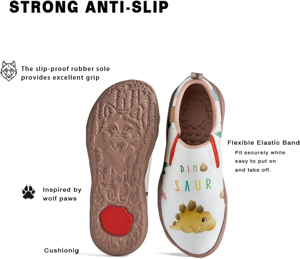 Kids Shoes Slip on Casual Loafers Boys Girls Art Painted Comfortable Fashion Walking Sneakers