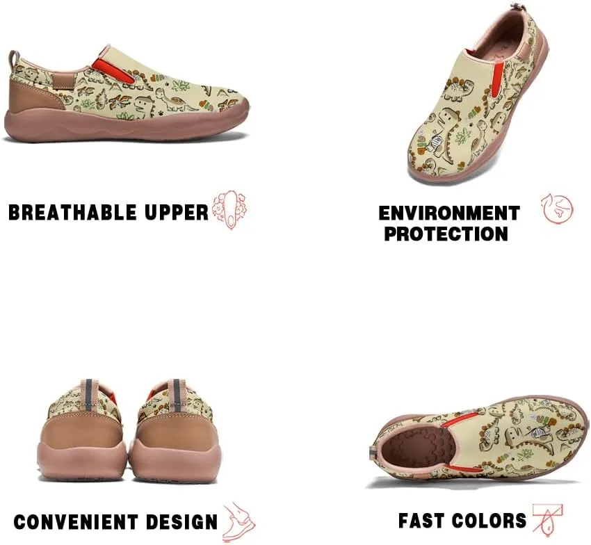 Kids Shoes Slip on Casual Loafers Boys Girls Art Painted Comfortable Fashion Walking Sneakers