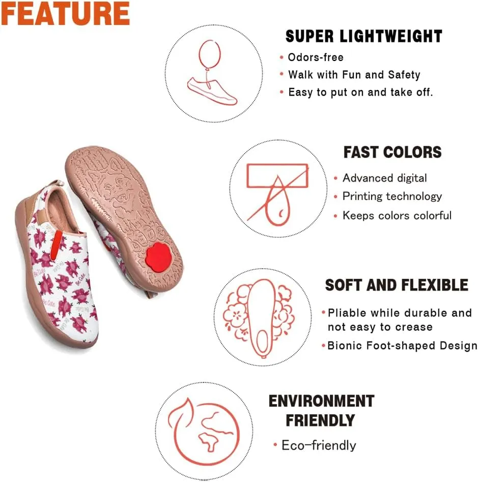 Kids Shoes Slip on Casual Loafers Boys Girls Art Painted Comfortable Fashion Walking Sneakers