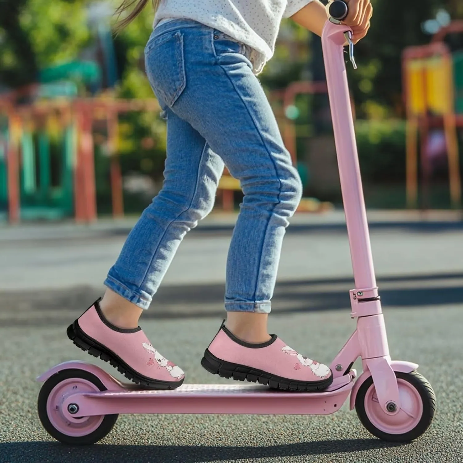 Kids Slip On Shoes Cute Tennis Shoes for Girls Athletic Casual Shoes Fashion US Size 11-2.5