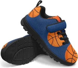Kids Sneakers Boys Cool Print Running Tennis Shoes Lightweight Breathable Sport Athletic Shoes with One Strap
