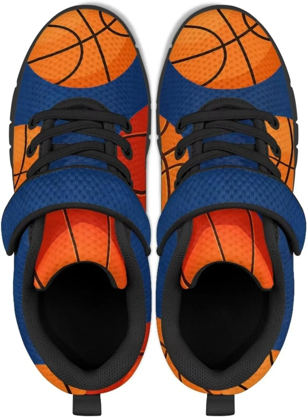 Kids Sneakers Boys Cool Print Running Tennis Shoes Lightweight Breathable Sport Athletic Shoes with One Strap