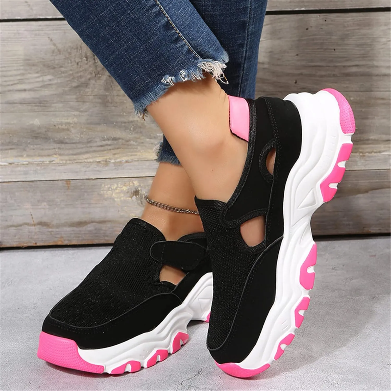 Ladmiple Sneakers For Women Slip On Wide Width Canvas Shoes Casual Cute Fashion Walking Shoe Dressy Summer Flats Loafers