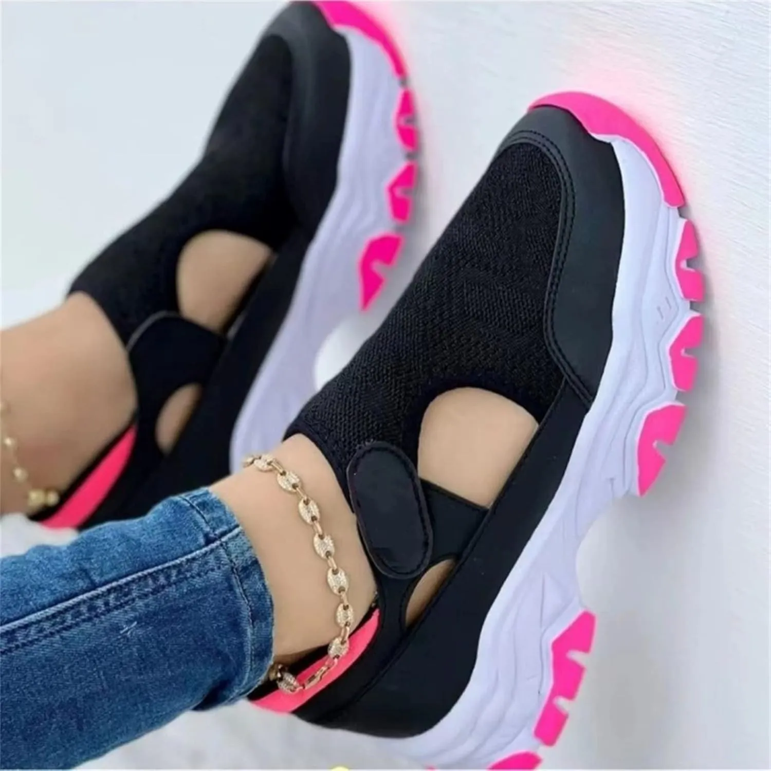 Ladmiple Sneakers For Women Slip On Wide Width Canvas Shoes Casual Cute Fashion Walking Shoe Dressy Summer Flats Loafers
