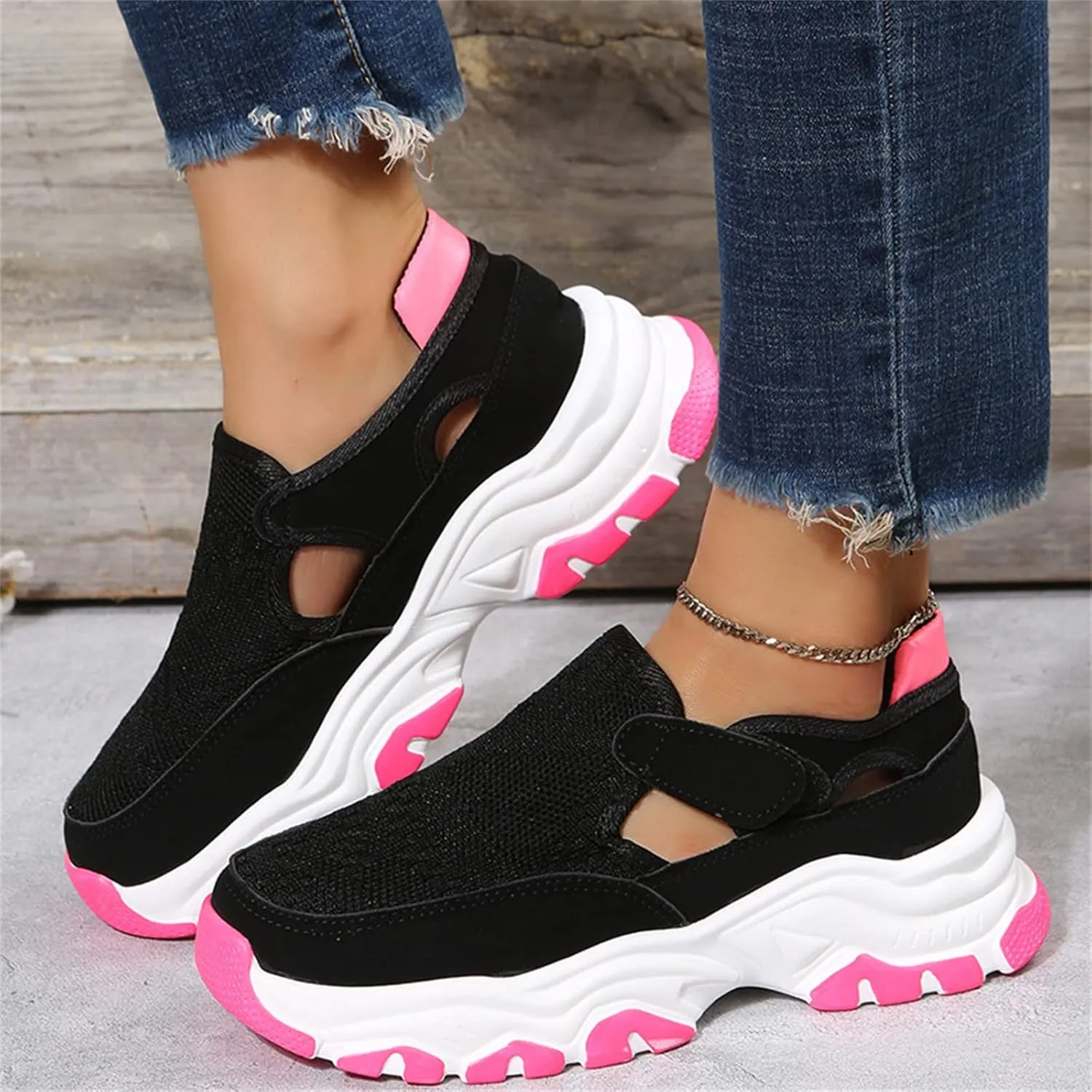 Ladmiple Sneakers For Women Slip On Wide Width Canvas Shoes Casual Cute Fashion Walking Shoe Dressy Summer Flats Loafers