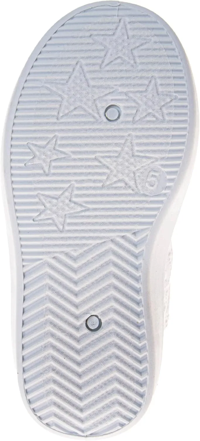 Laura Ashley Toddler Girl Shoes - Slip On Wedding Party Casual School Mary Jane Shoes for Girls Size 5-10 Toddler