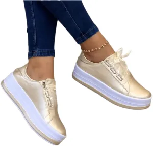 Lausiuoe Women's Fashion Sneakers Slip On Low Top Classic Casual Shoes Lightweight Soft Comfort Walking Flat Loafers