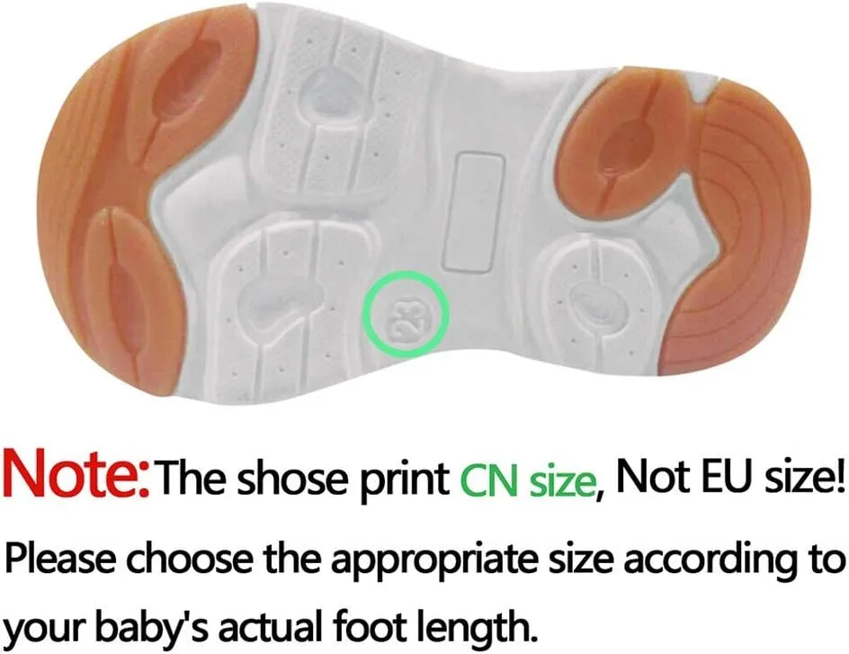 Light Up Shoes Boys Girls Kids Breathable Fashion Anti Slip Flashing Sneaker Athletic Running First Walking Shoes