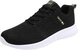 Lightweight Breathable Mesh Men's Shoes, Fashionable Laced Sneakers for Spring/Summer Casual Wear, Ideal for Work and Weekend Outings for Men