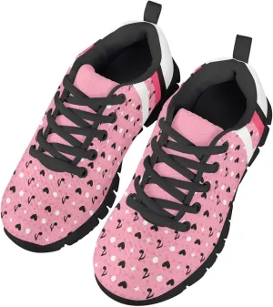 MARSVOVO Boys Girls Walking Shoes Non Slip Flexible Athletic Lightweight Breathable Printed Sneakers for Kids Most Comfortable Classic Printed Casual Fashion Non Slip Sport Kids Running Shoes
