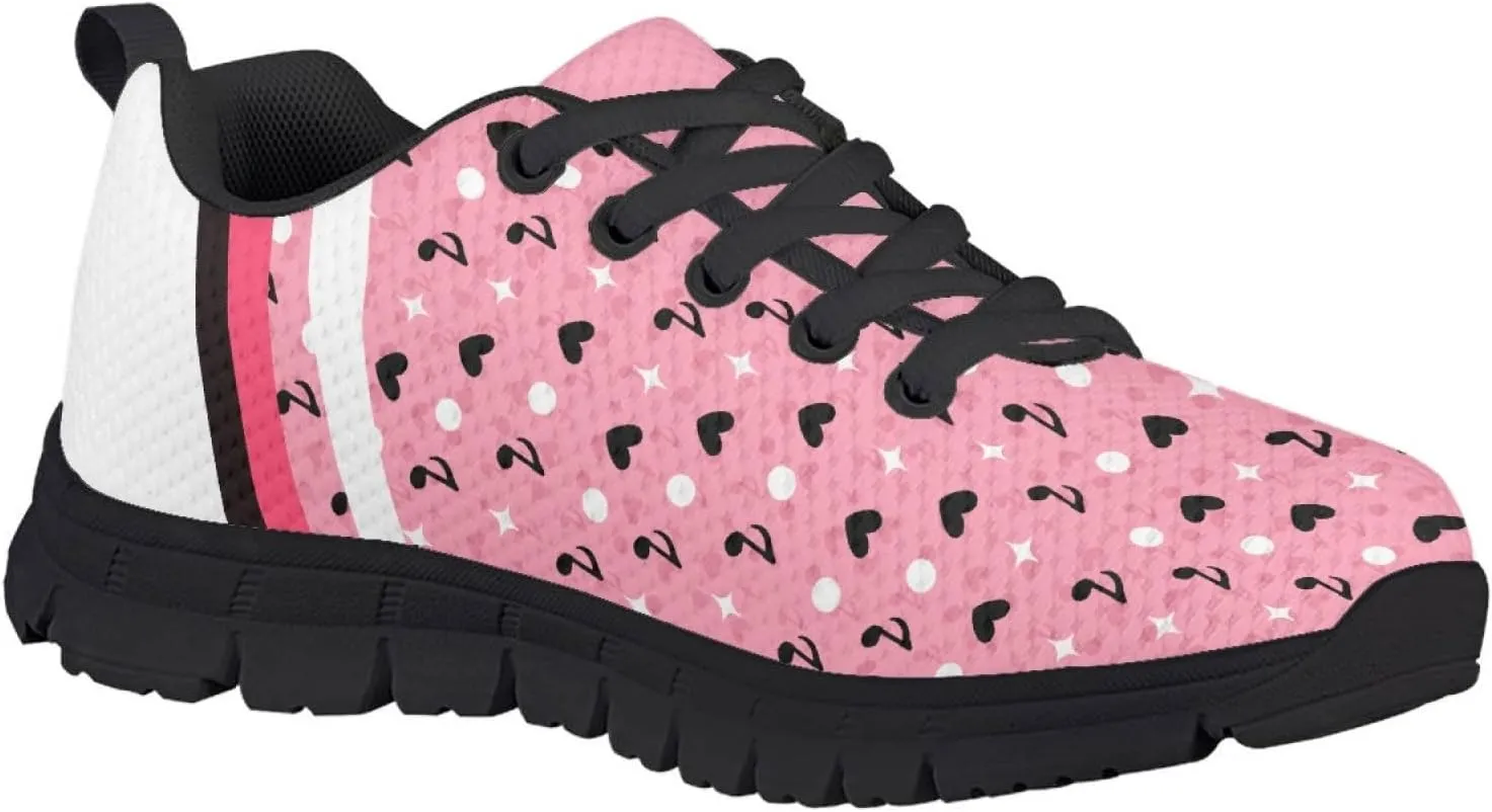 MARSVOVO Boys Girls Walking Shoes Non Slip Flexible Athletic Lightweight Breathable Printed Sneakers for Kids Most Comfortable Classic Printed Casual Fashion Non Slip Sport Kids Running Shoes