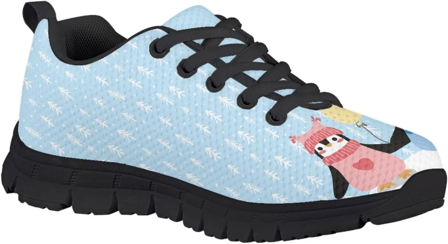 MARSVOVO Boys Girls Walking Shoes Non Slip Flexible Athletic Lightweight Breathable Printed Sneakers for Kids Most Comfortable Classic Printed Casual Fashion Non Slip Sport Kids Running Shoes