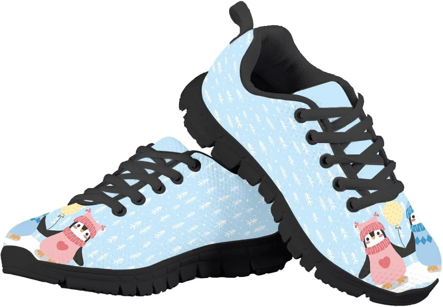MARSVOVO Boys Girls Walking Shoes Non Slip Flexible Athletic Lightweight Breathable Printed Sneakers for Kids Most Comfortable Classic Printed Casual Fashion Non Slip Sport Kids Running Shoes