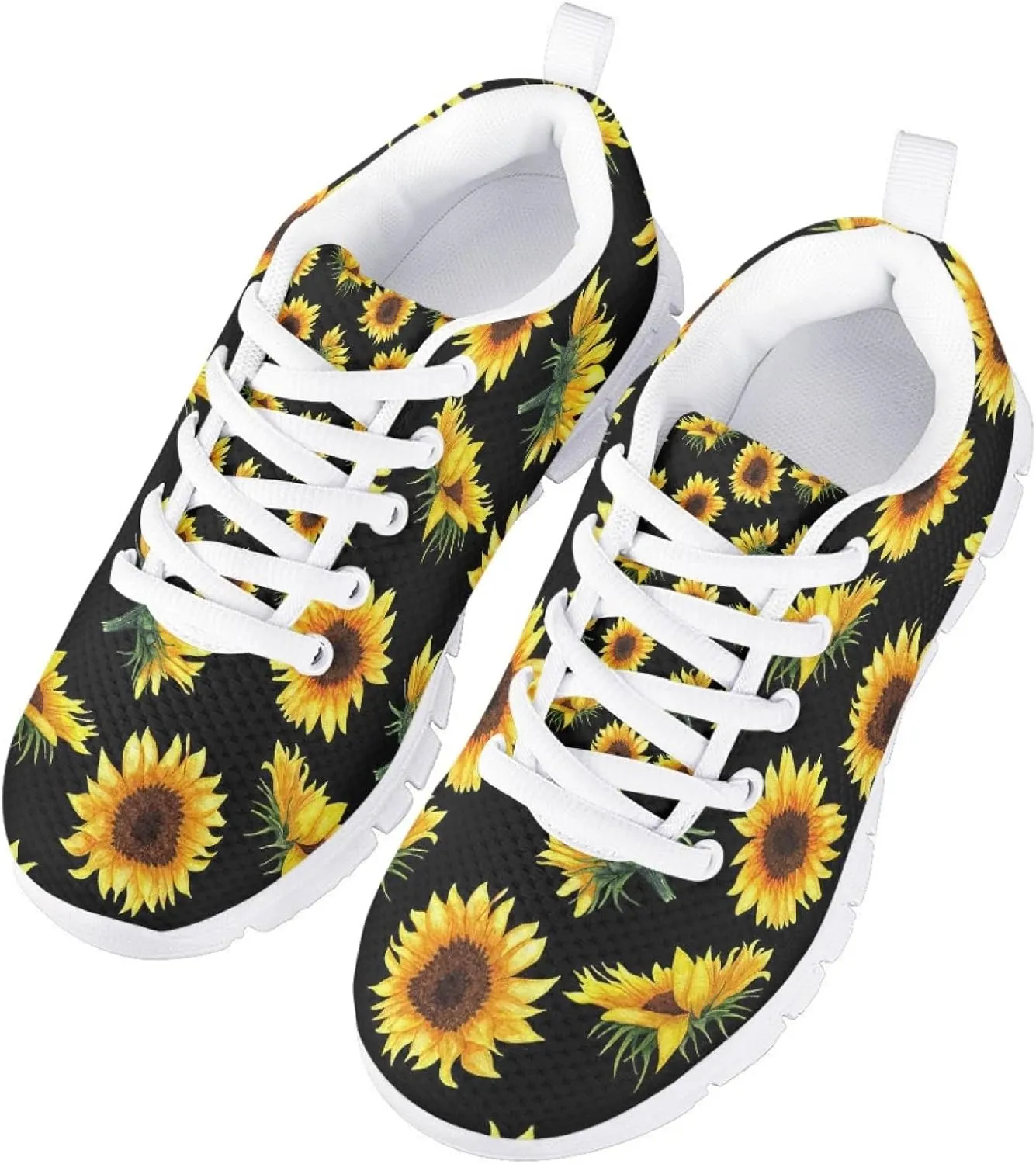 MARSVOVO School Shoes for Boys Girls Lace-up Lightweight Breathable Athletic Flexible Walking Shoes for Kids Most Comfortable Casual Classic Fashion Playing Sports Shoes