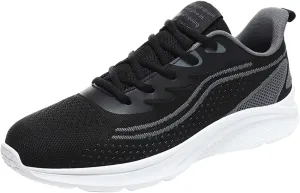 Men Slip on Walking Shoes Casual Dressy Memory Foam Breathable Fashion Sneakers Non Slip Arch Support Vacation Training Gym Shoes Wide Width