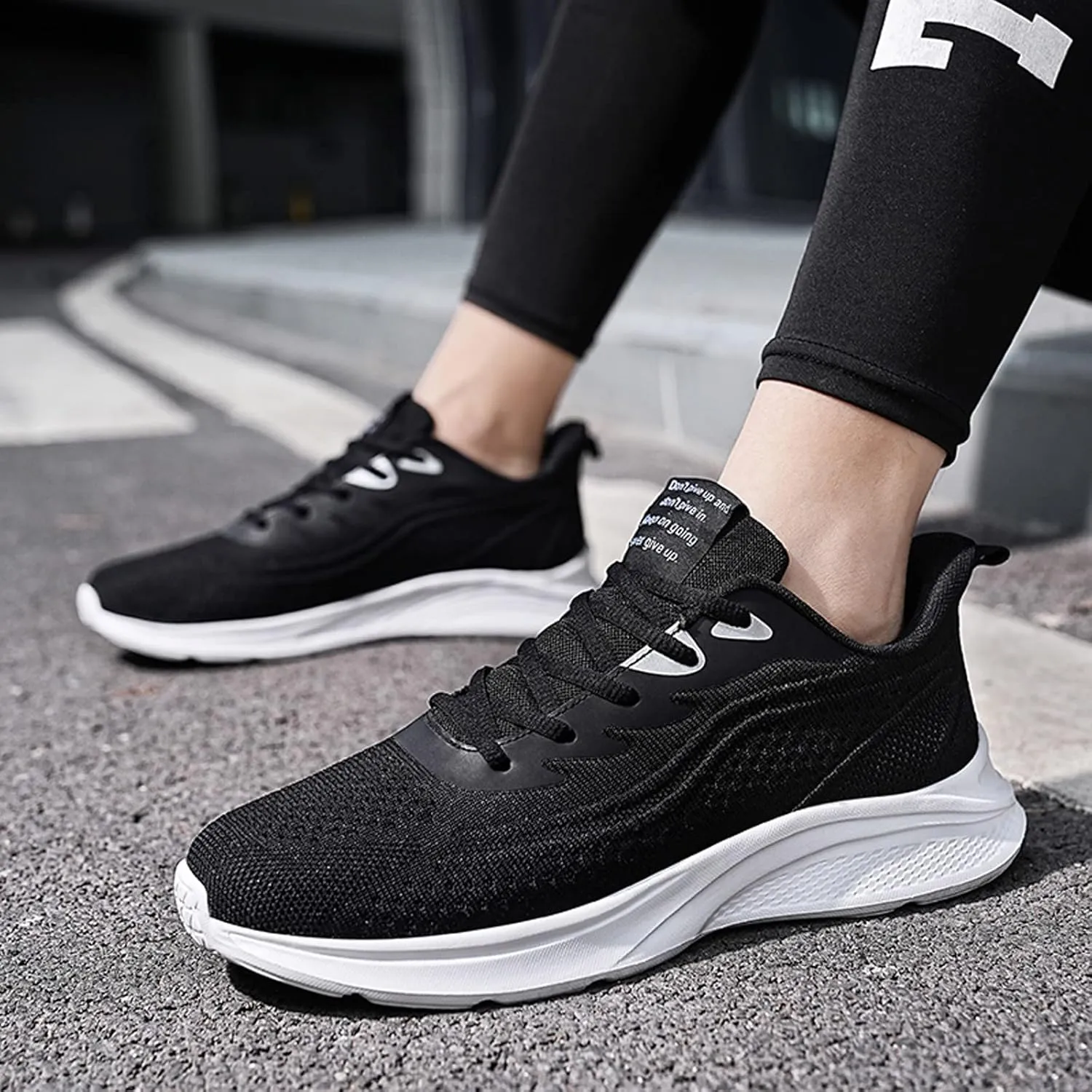 Men Slip on Walking Shoes Casual Dressy Memory Foam Breathable Fashion Sneakers Non Slip Arch Support Vacation Training Gym Shoes Wide Width
