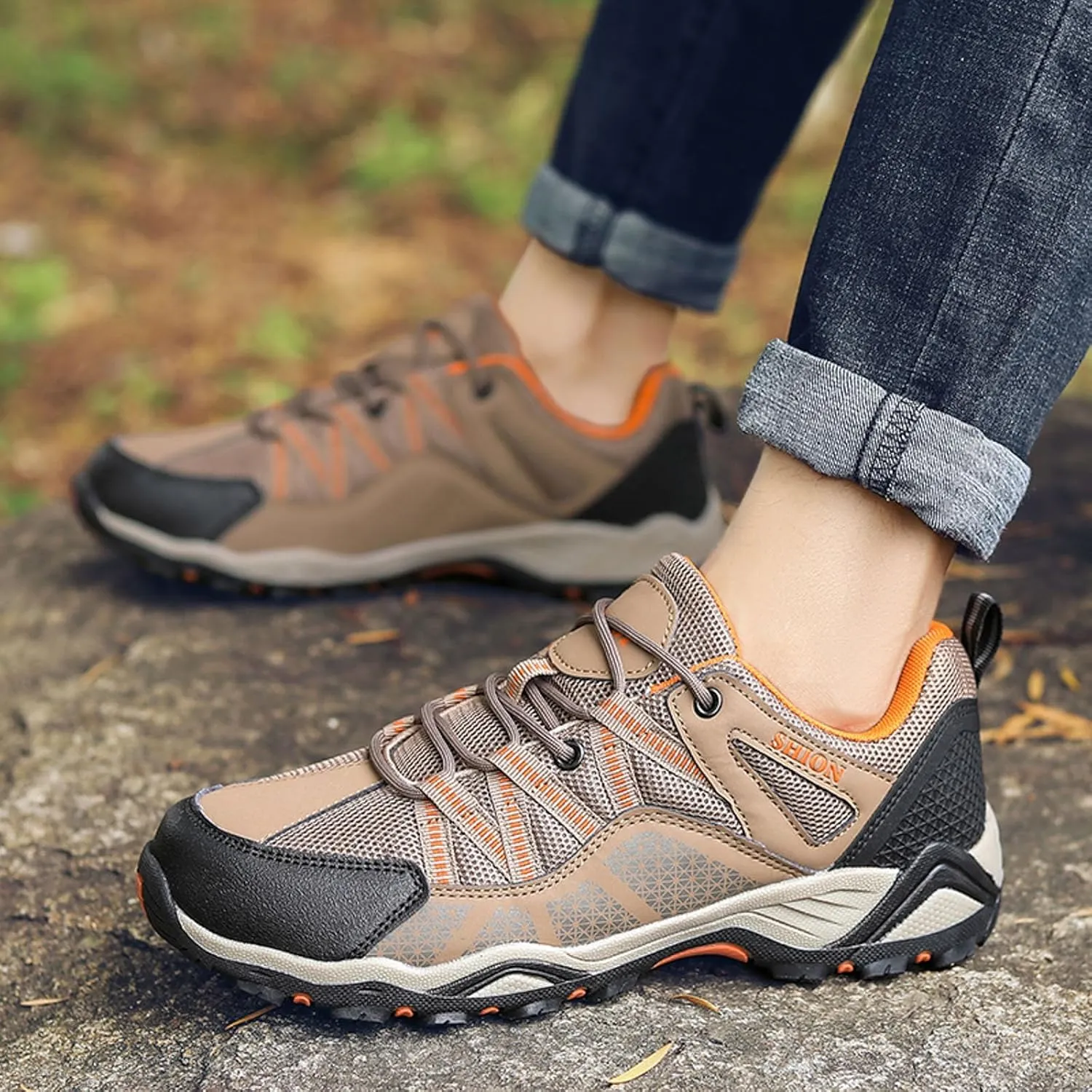 Men Slip on Walking Shoes Casual Dressy Memory Foam Ultra Lightweight Breathable Fashion Sneakers Non Slip Indoor Outdoor Training Gym Shoes Wide Width