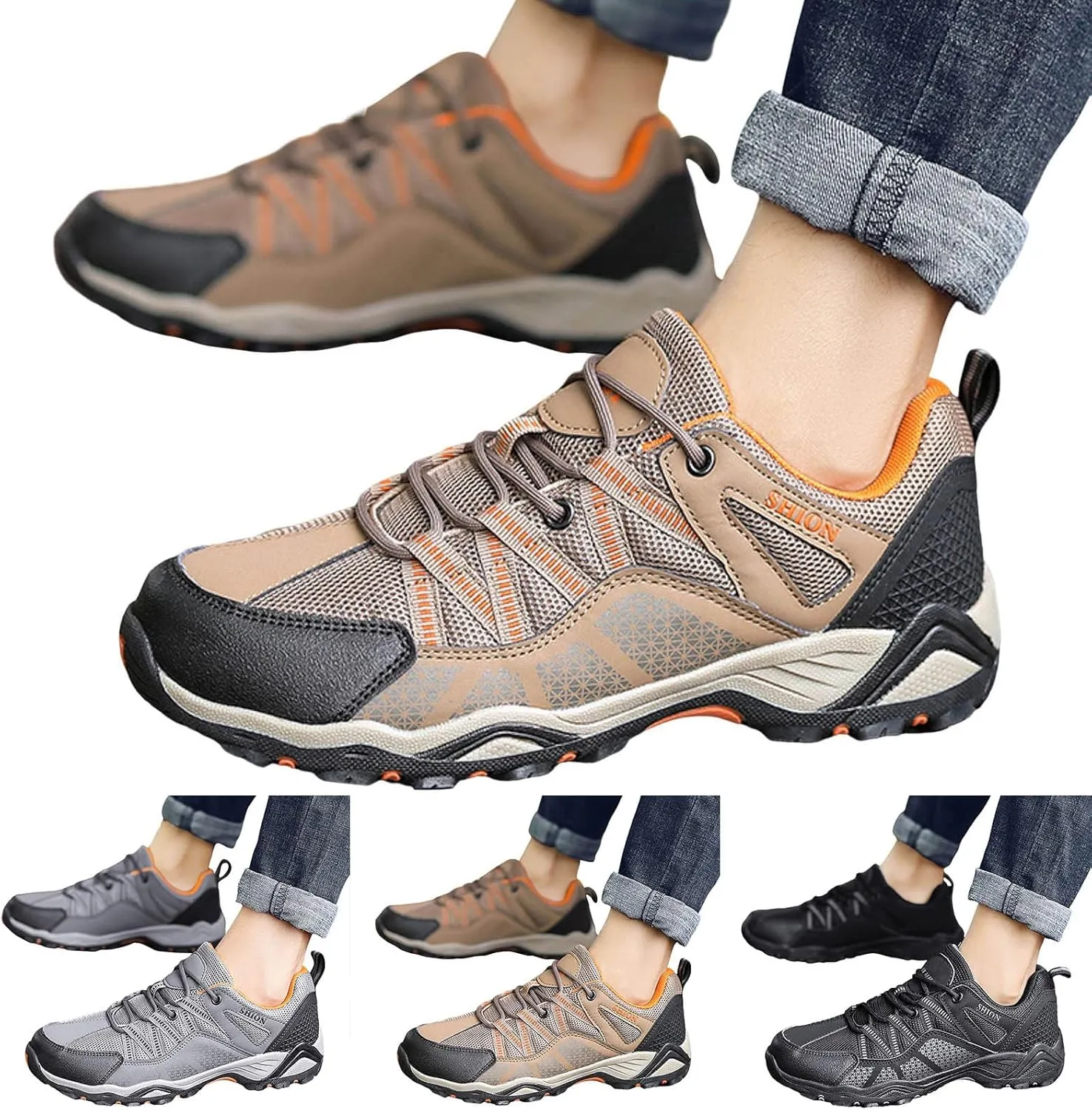 Men Slip on Walking Shoes Casual Dressy Memory Foam Ultra Lightweight Breathable Fashion Sneakers Non Slip Indoor Outdoor Training Gym Shoes Wide Width