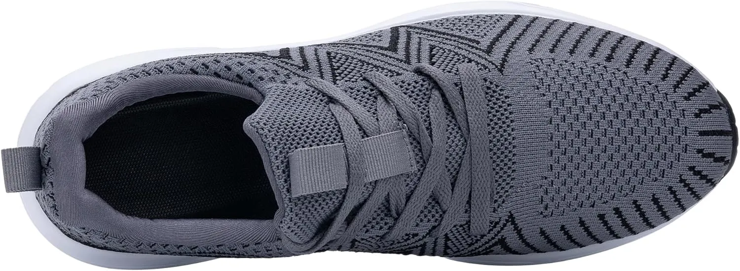 Mens Air Running Shoes Comfortable Walking Tennis Sneakers Lighweight Athletic Shoes for Sport Gym Jogging US 7-12