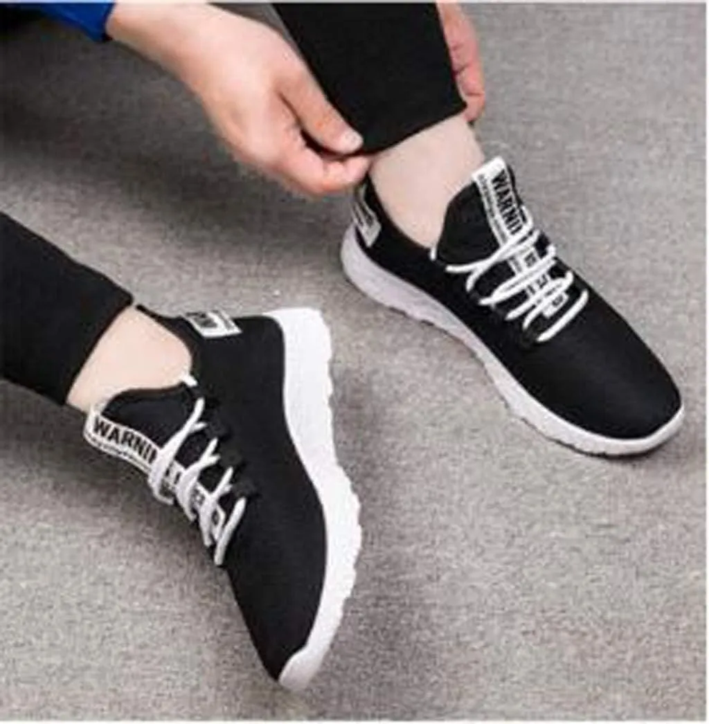 Mens Casual Lace-Up Sneakers Breathable Mesh Ultra Lightweight Comfortable Walking Shoes with Soft Memory Foam & Non Slip Rubber Sole for City Commuting Leisure Tourist Shoes