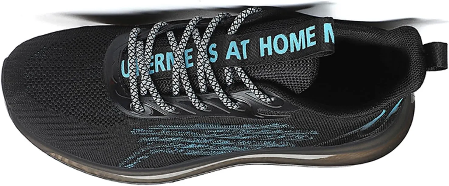 Mens Casual Lace-Up Sneakers Ultra Lightweight Breathable Mesh & Memory Foam Insole Non Slip Comfort for City Walking & Travel Fashionable Simple Printed Mesh Sneaker