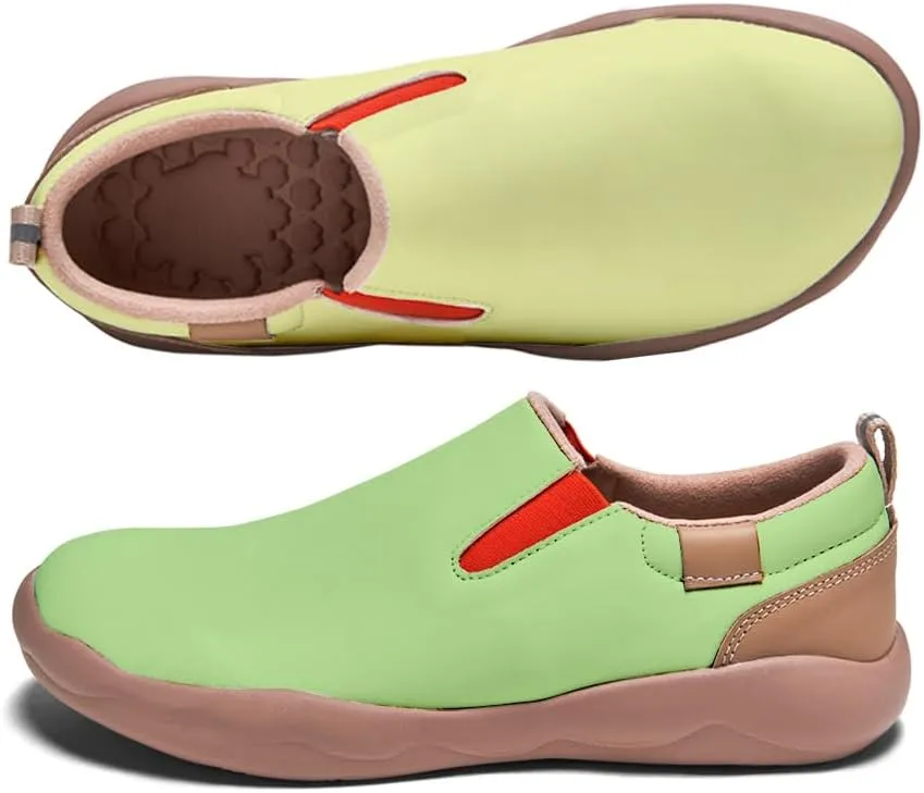 Men's Casual Shoes Slip Ons Walking Loafers Lightweight Comfortable Art Painted Travel Sneaker Macaron Style