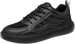 Men's Classic Casual Shoes Durable Walking Sneakers with Cushioned Insole for All-Day Support