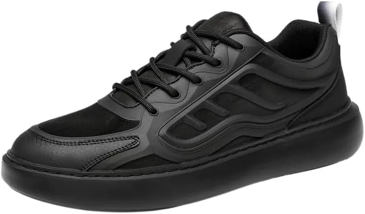 Men's Classic Casual Shoes Durable Walking Sneakers with Cushioned Insole for All-Day Support