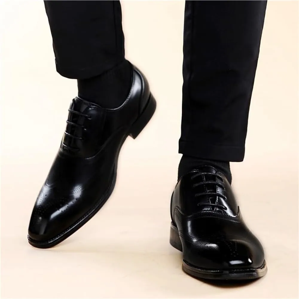 Mens Derby Shoes Office All-Day Comfort Formal Business Sneaker Dress Shoes Lace-up
