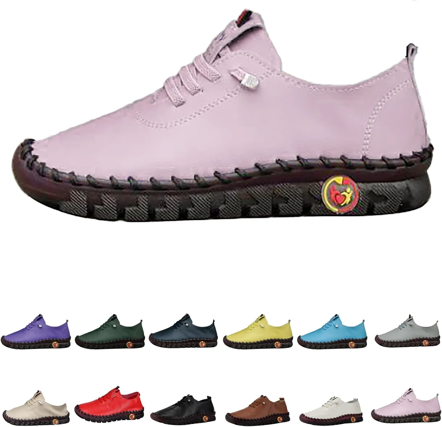 Mens Dress Shoes Slip On Sneakers Women Arch Support Womens Loafers with Arch Support Round Toe Flat Heel Christmas Sneakers for Women Round Toe Flats Comfortable