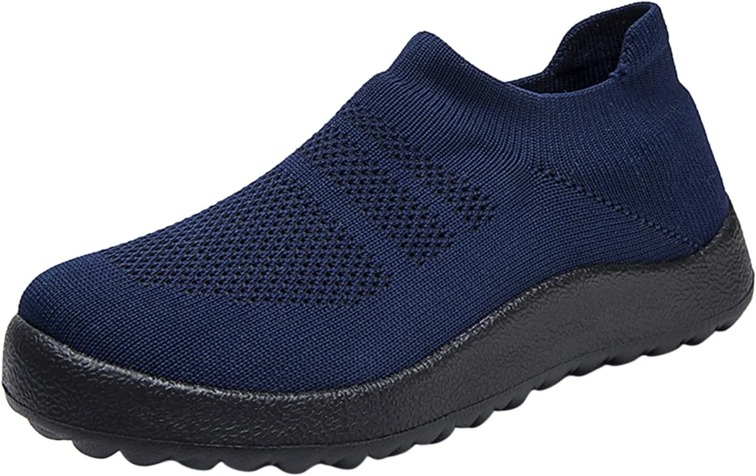 Men's Fashion Breathable Mesh Cushion Shoes, Lightweight Slip on Sneakers for Spring/Summer Casual Sneakers, for Social Events and Daily Wear Indoor Outdoor Non Slip Sneaker for Men