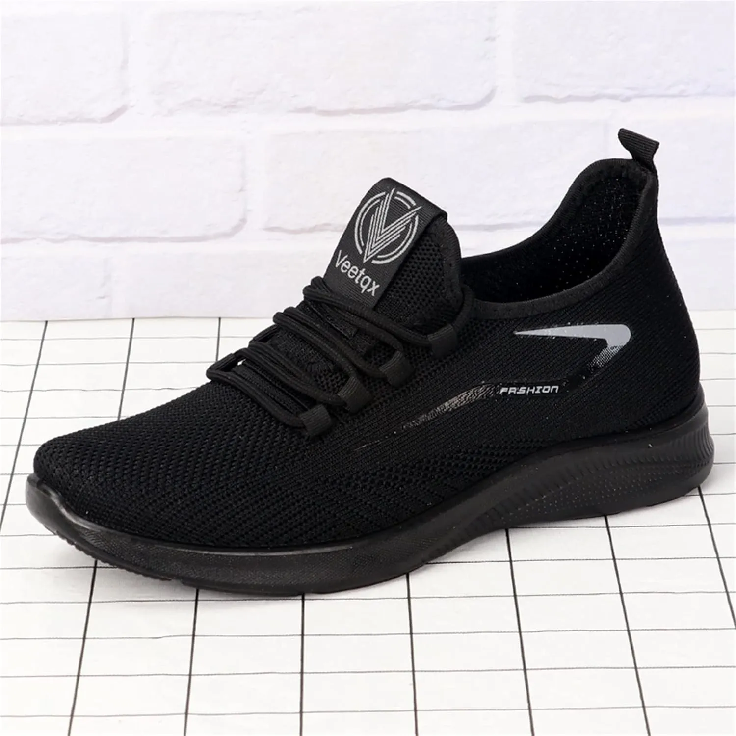 Men's Fashion Breathable Mesh Shoes, Lightweight Laced Sneakers for Spring/Summer Casual Stylish, Suitable for Social Events and Daily Wear Indoor Sneaker for Men