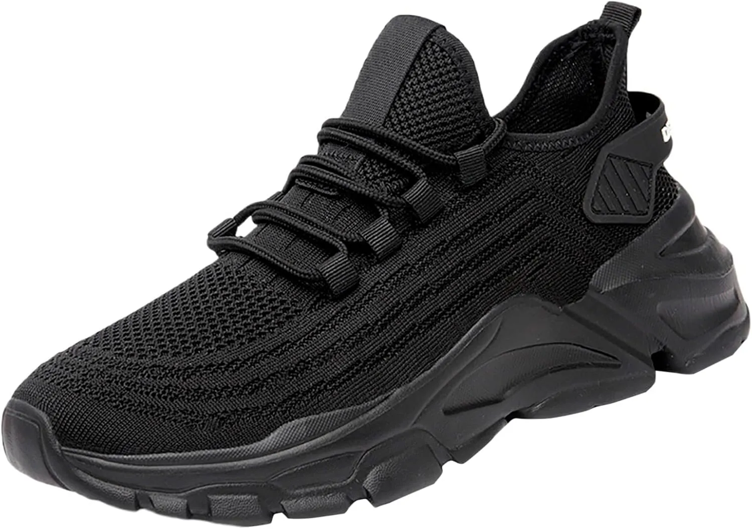 Men's Lace Up Walking Shoes Tennis Running Sneakers Lightweight Breathable Mesh Casual Arch Support Comfort Work Gym Trainers Sneakers for Men Daily Workout and Long Standing