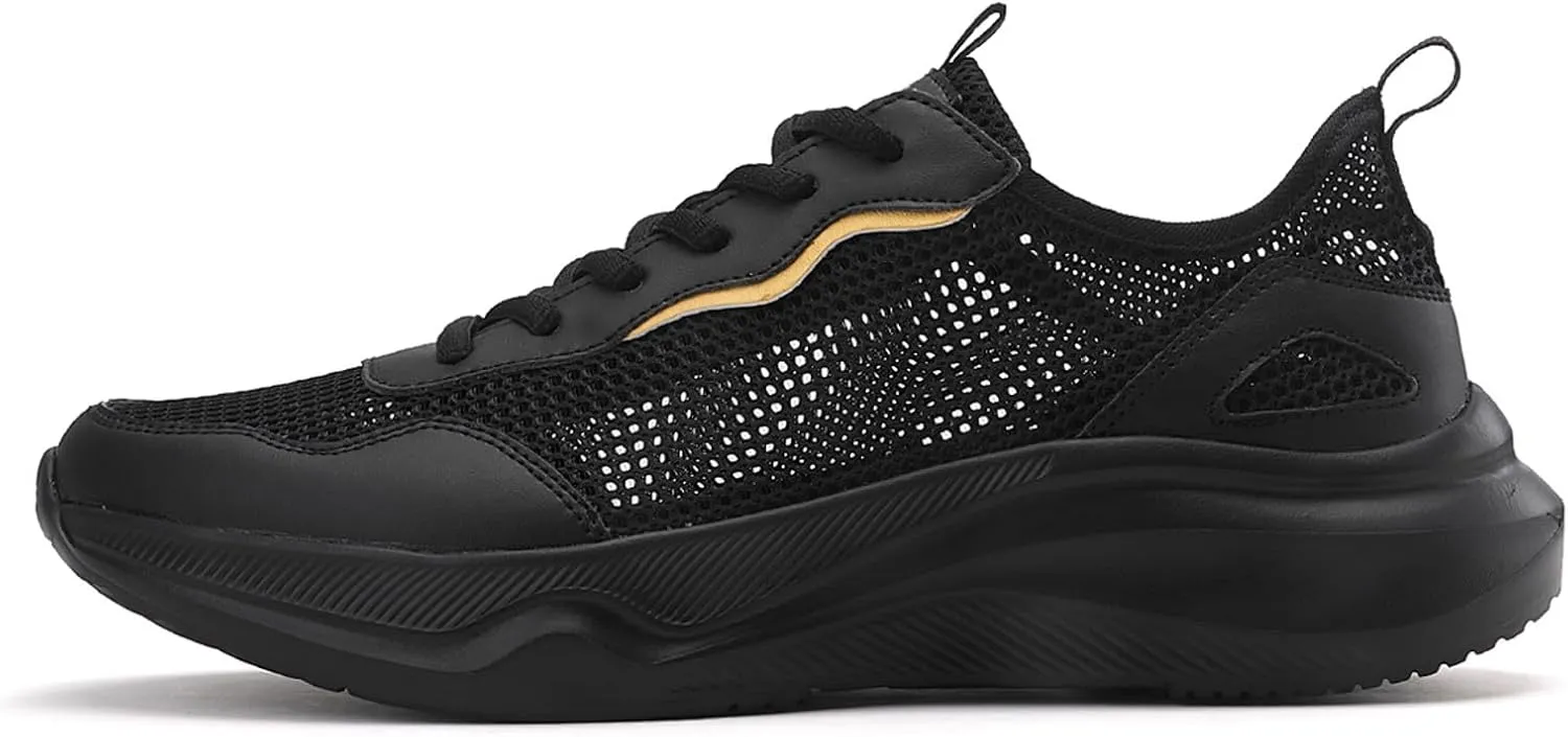 Men's Lightweight Lace-Up Sneakers Breathable Mesh Comfortable Athletic Shoes for Running, Gym Training & Casual Daily Wear Fashionable New Pattern Outdoor Casual Mens Sneaker