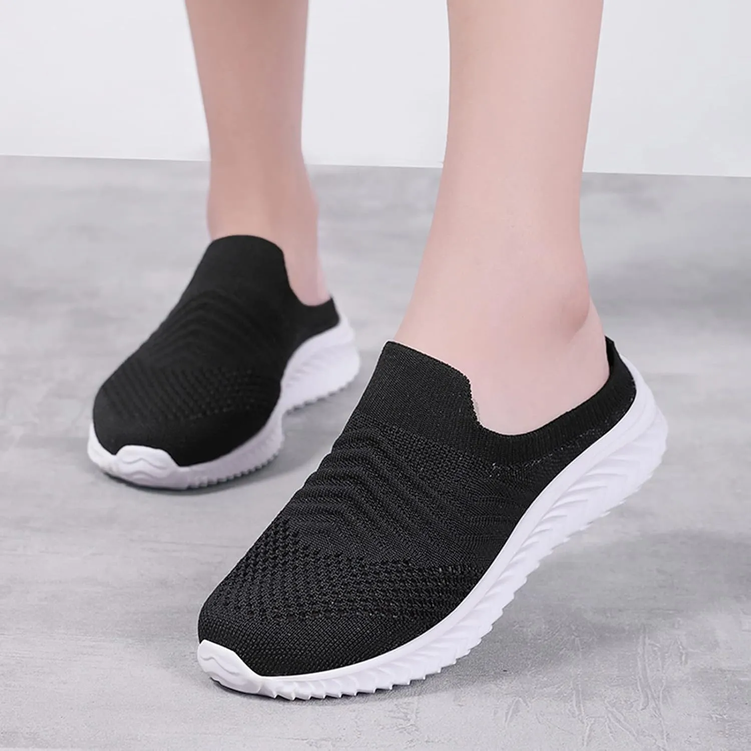 Men's Mesh Sneakers Black Sneakers for Women Womens Shoes Dressy Casual Women's Wide Loafers Women's Loafers & Slip-Ons White Platform Sneakers
