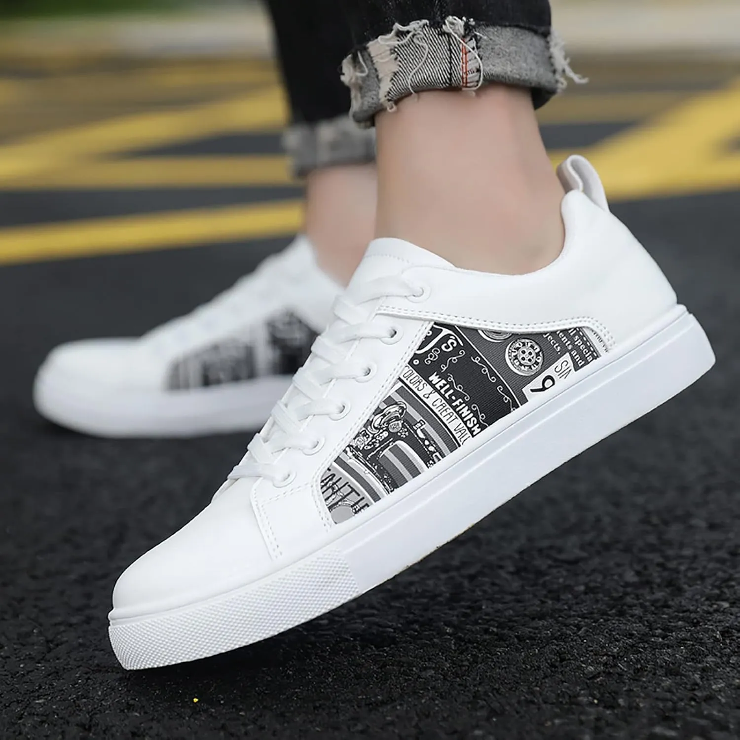 Men's Mesh Sneakers White Sneakers for Women Arch Support Shoes for Women Comfortable Dressy Slip on Men's Loafers & Slip-Ons Womens Sneakers Walking
