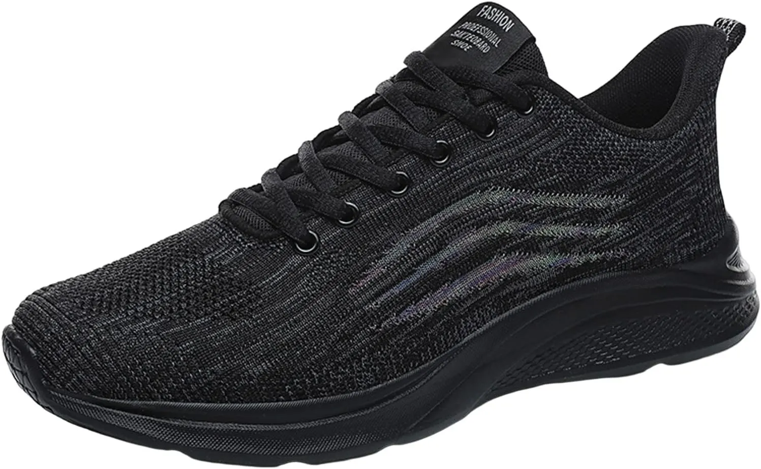 Mens Slip On Walking Shoes Casual Tennis Shoes Non Slip Thick Sole Cushion Running Sneakers Lightweight Workout Shoe Breathable Mesh Fashion Sneaker for Men Gym Outdoor Workout