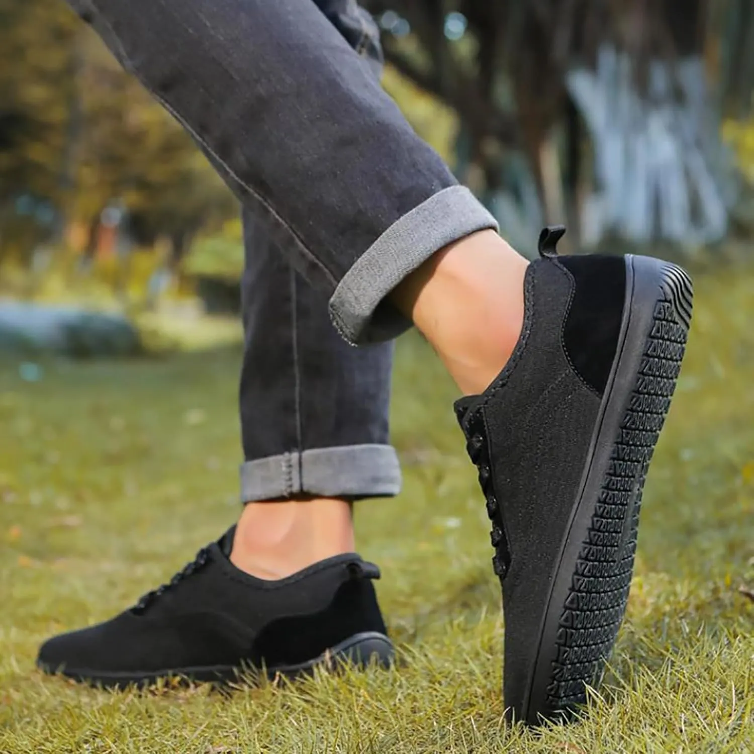 Mens Sneakers Men's Dress Shoes Running Shoes Womens Lightweight Slip on Non Slip Low Top Casual Mens Loafers Casual Slip On Sneakers for Men Wide Width
