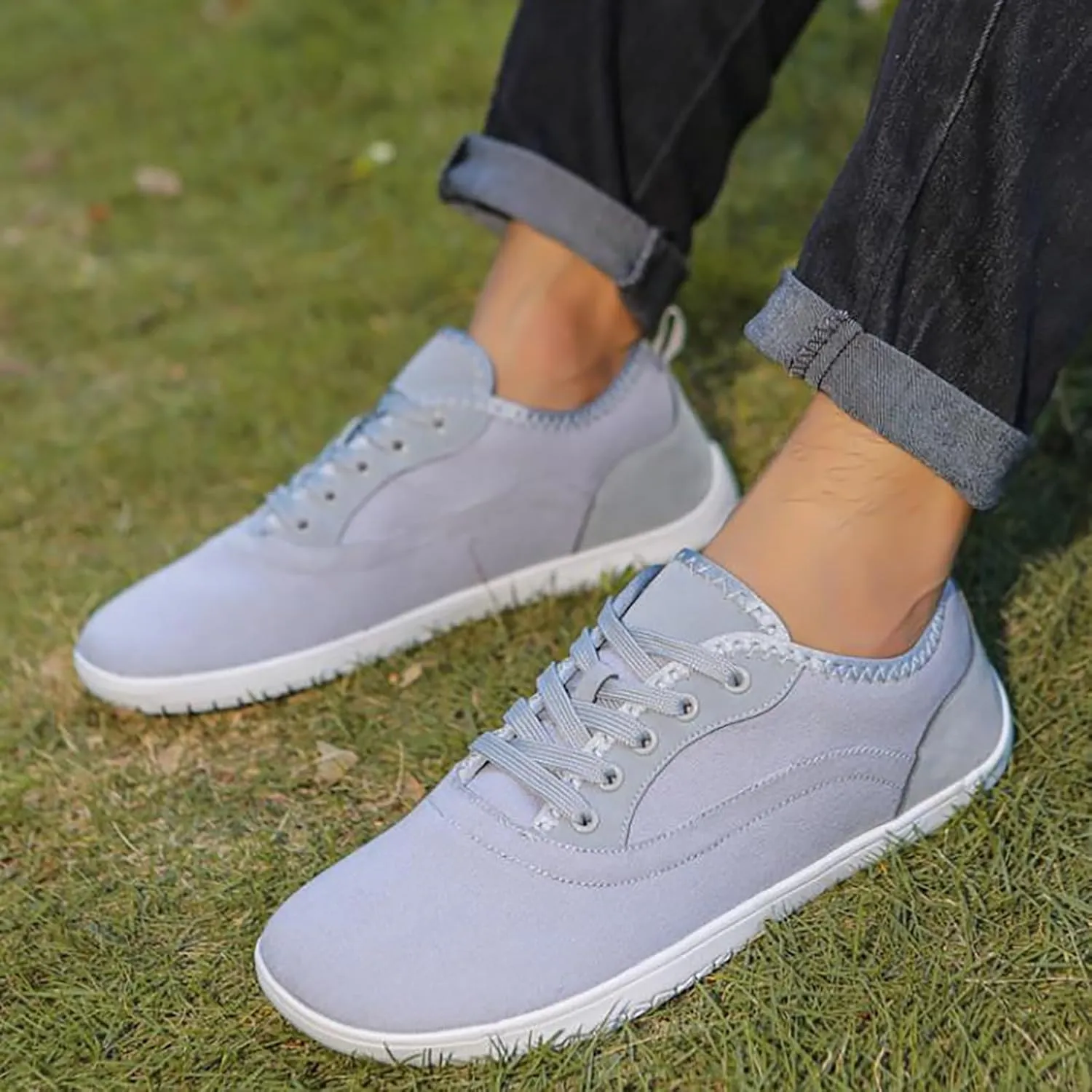 Mens Sneakers Men's Dress Shoes Running Shoes Womens Lightweight Slip on Non Slip Low Top Casual Mens Loafers Casual Slip On Sneakers for Men Wide Width