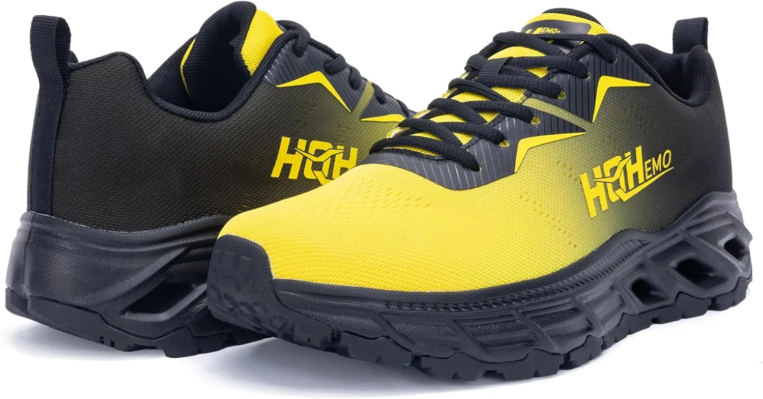 Mens Trail Running Shoes FALKON 1.0 Hiking Sneakers Athletic Sport Workout Shoes for Outdoor