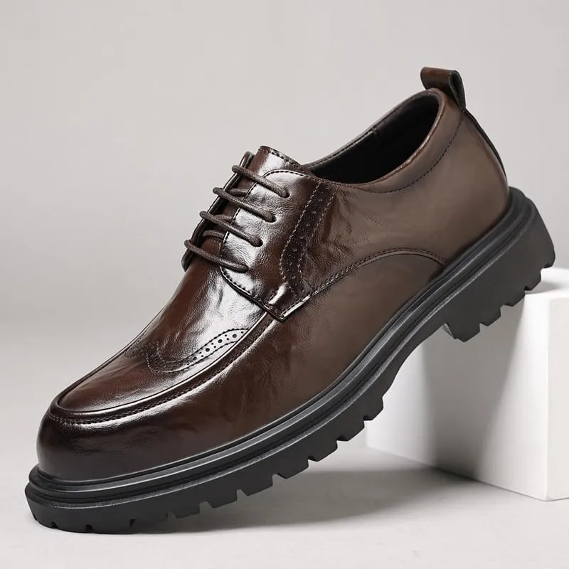 Mens Tuxedo Shoes Walking All-Day Comfort Retro Dress Shoes Summer Work Formal Oxford Shoes