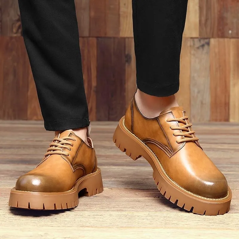 Men's Venetian Loafers Dress Shoes Soft Calfskin Leather Slip-Ons with Non-Marking Sole for Business Travel & Weekend Office Wear