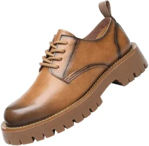 Men's Venetian Loafers Dress Shoes Soft Calfskin Leather Slip-Ons with Non-Marking Sole for Business Travel & Weekend Office Wear